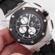 Perfect Replica Audemars Piguet Royal Oak Offshore Stainless Steel Case Black Steel Bezel 44mm Watch  (2)_th.jpg